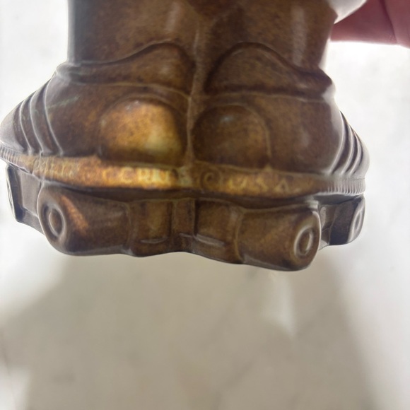 1979 Muddy Waters Pottery ceramic, glazed mug with legs and roller skates - Picture 7 of 10